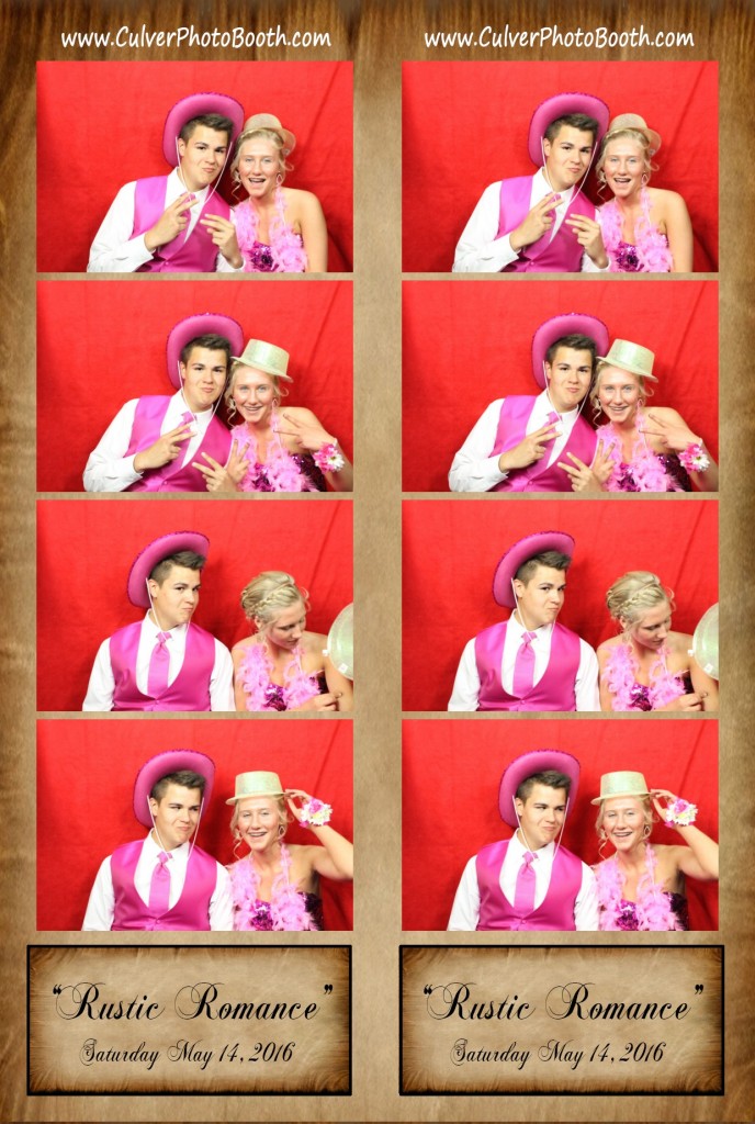 North Judson prom Photo Booth