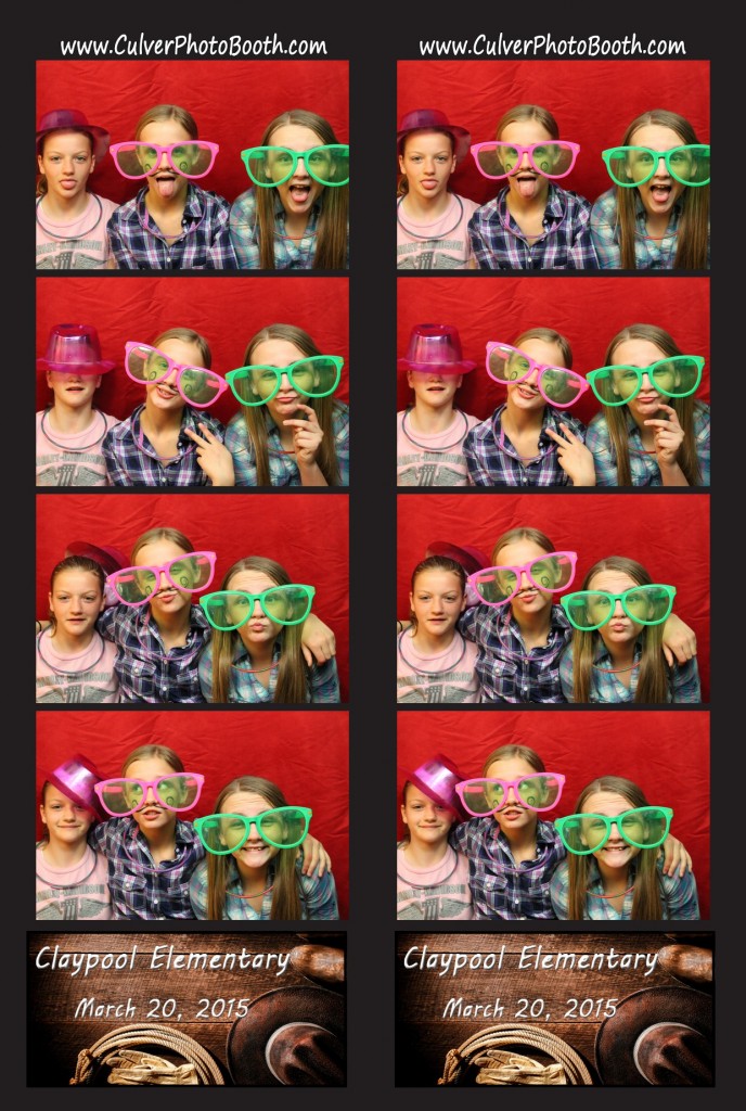 School carnival Photo Booth